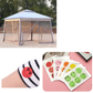 🚩🌞Multifunctional garden parasol with mosquito net, windproof, rainproof, and provides sun protection