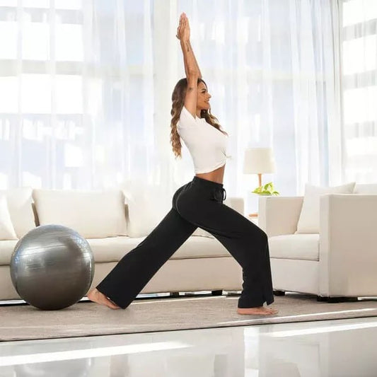 🔥 Women's Wide Leg Casual Loose Yoga Sweatpants