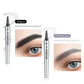 3D Waterproof Microblading Eyebrow Pen Tattoo Pen with 4 Fork Tips