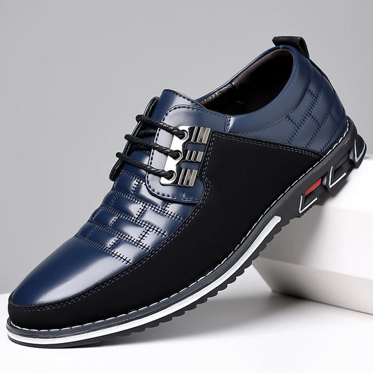 2024 italský klasický módní ruční kožené boty