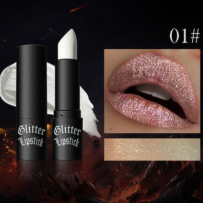 [🔥Today's lowest price] Matte permanent lipstick with fine glitters✨✨✨✨